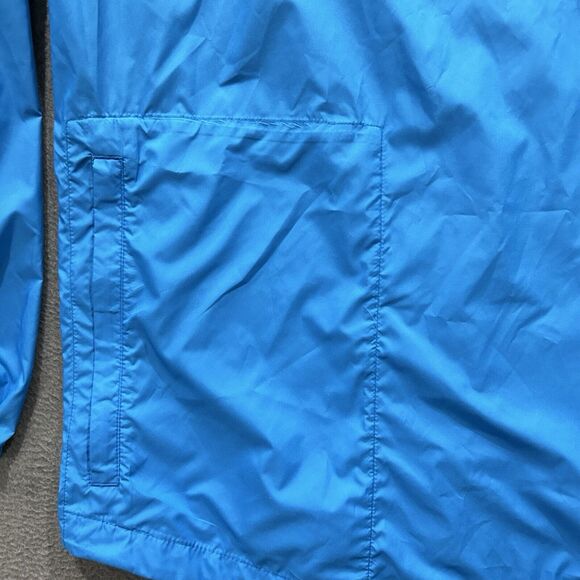 Peter Millar Windbreaker Mens 2XL Blue E4 Wind Performance 1/4 Zip Packable Golf - Picture 6 of 11